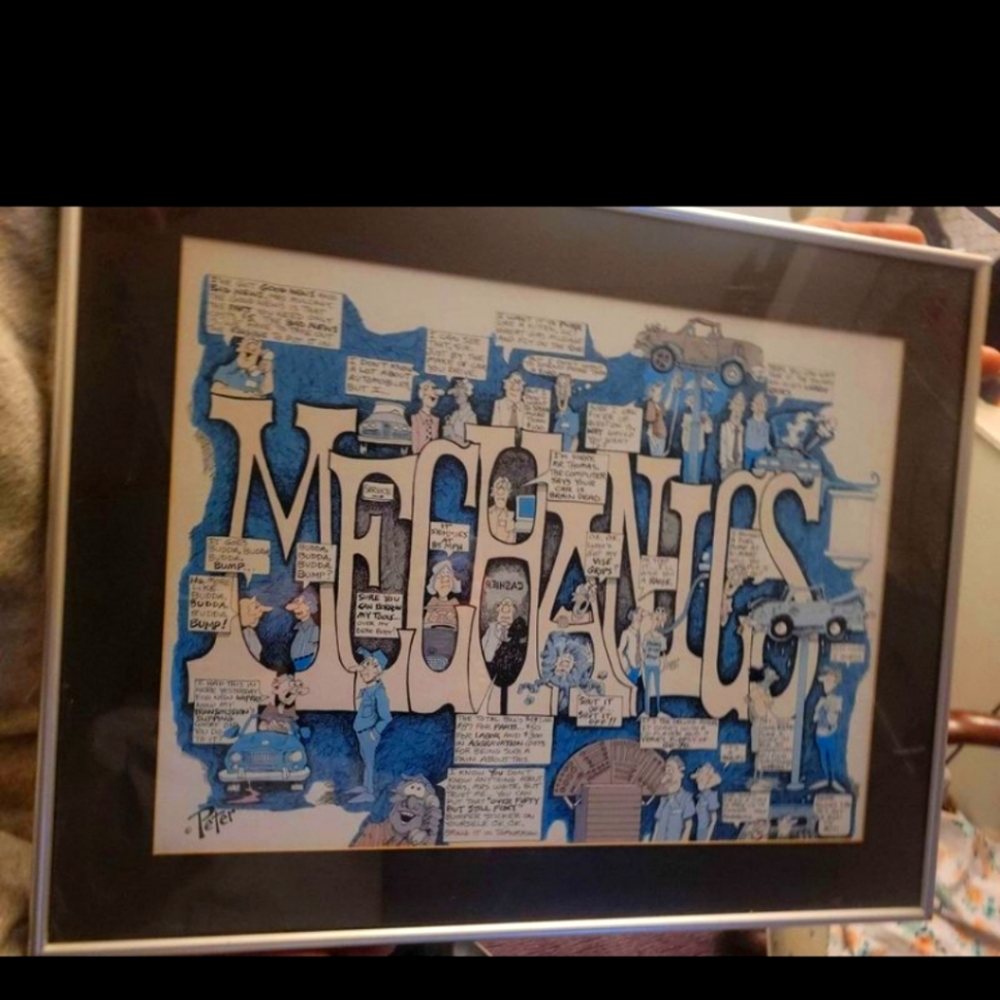 Peter prints painting